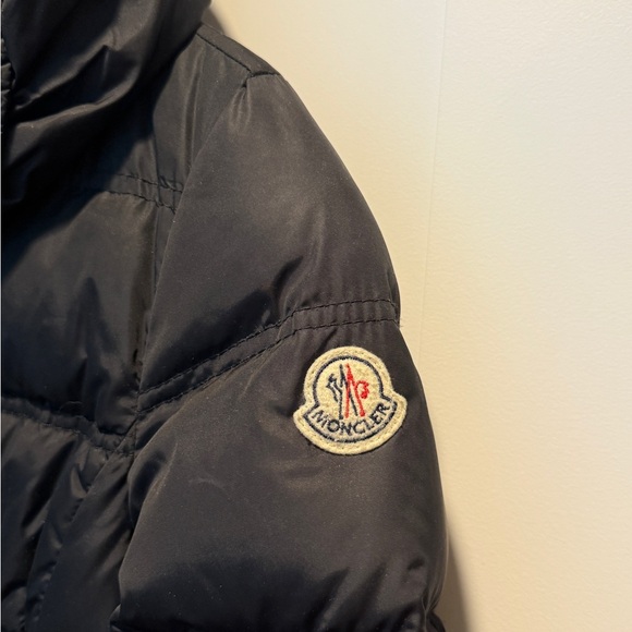 Moncler Black Puffer coat Jacket women Size 2 - Picture 2 of 13